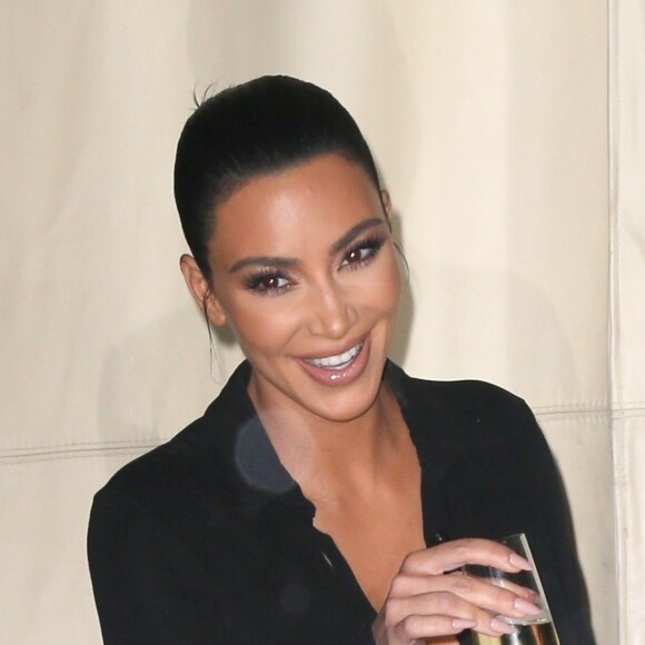Kim Kardashian à la sortie d'une soirée lors de la New York Fashion Week, le 12 septembre 2019.