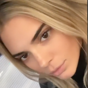 Kendall Jenner dévoile sa chevelure blonde sur Instagram, le 16 septembre 2019.