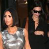 Kim Kardashian est allée déjeuner et faire du shopping avec sa soeur Kendall Jenner. Le 10 septembre 2019.