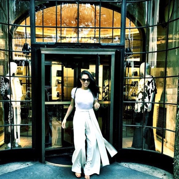 Meghan Markle sur le compte Instagram de son amie styliste Misha Nonoo en 2016.