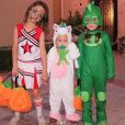 Les enfants de Megan Fox et Brian Austin Green, Noah, Journey et Bodhi, déguisés pour Halloween. Octobre 2018.