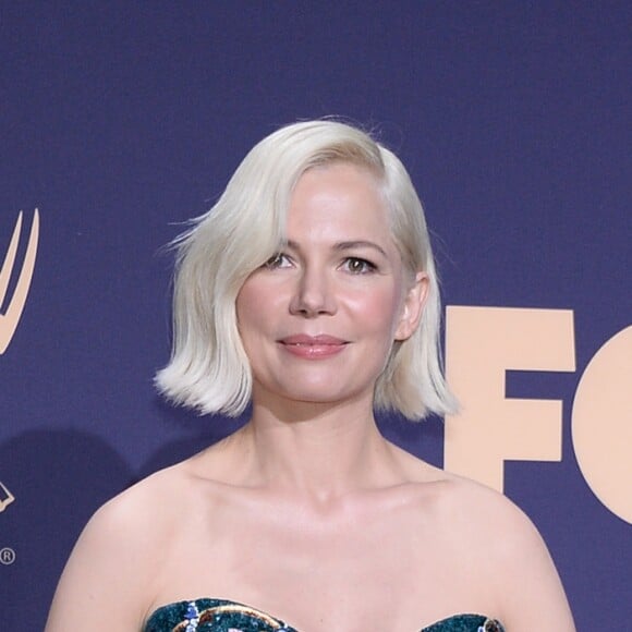 Michelle Williams (en Louis Vuitton) aux Emmy Awards à Los Angeles, le 22 septembre 2019.