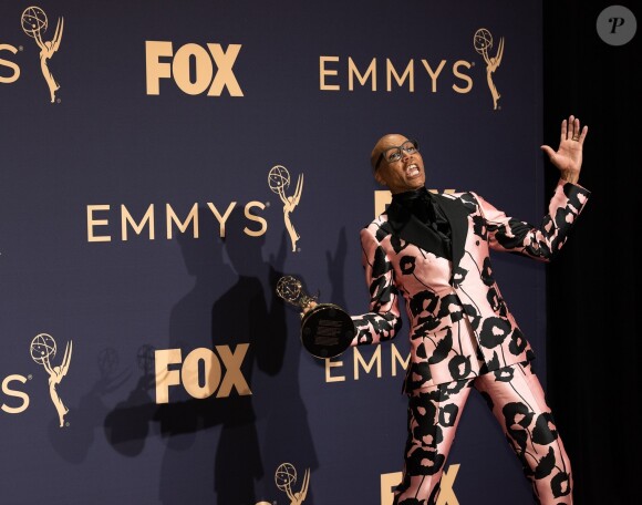 Ru Paul à la press room du 71ème Emmy Awards au théâtre The Microsoft à Los Angeles, le 22 septembre 2019.