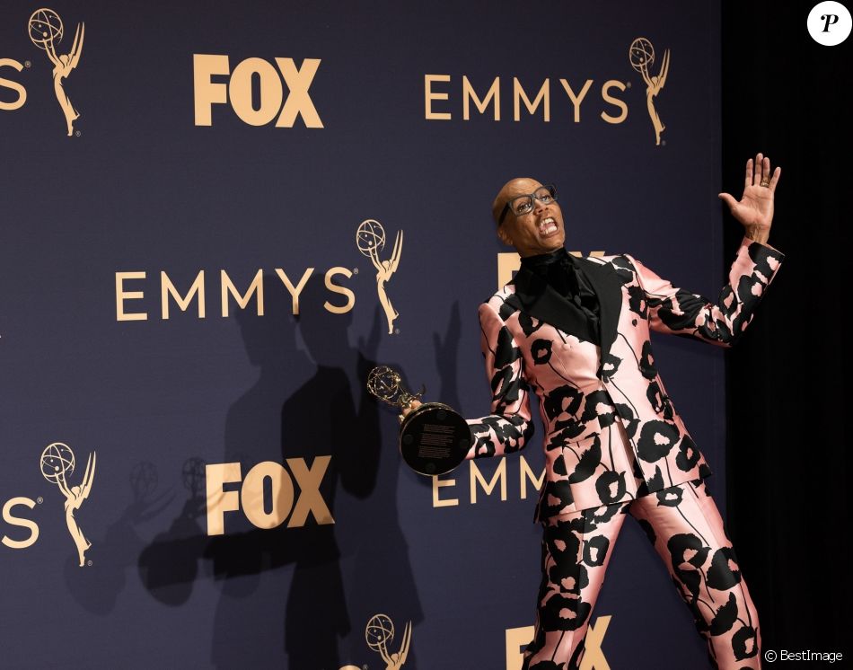 Ru Paul à la press room du 71ème Emmy Awards au théâtre The Microsoft à Los Angeles, le 22 septembre 2019.