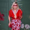 Amanda Lear assiste à la cérémonie des Green Carpet Fashion Awards au théâtre La Scala lors de la fashion week de Milan. Le 22 septembre 2019.