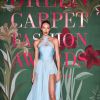 Candice Swanepoel assiste à la cérémonie des Green Carpet Fashion Awards au théâtre La Scala lors de la fashion week de Milan. Le 22 septembre 2019.