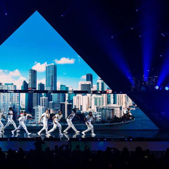 Semi Exclusif - M Pokora en concert au Palais Nikaia à Nice dans le cadre de sa tournée Pyramide Tour le 15 novembre 2019. © Lionel Urman / Bestimage  Semi Exclusive - no web en Suisse / Belgique M Pokora performs at Nikaia palace in Nice, south France on november 15th 201915/11/2019 - Nice