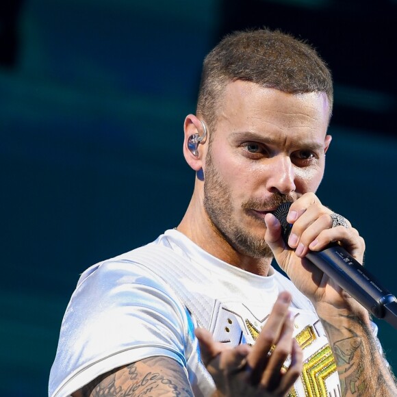 Semi Exclusif - M Pokora en concert au Palais Nikaia à Nice dans le cadre de sa tournée Pyramide Tour le 15 novembre 2019. © Lionel Urman / Bestimage  Semi Exclusive - no web en Suisse / Belgique M Pokora performs at Nikaia palace in Nice, south France on november 15th 201915/11/2019 - Nice