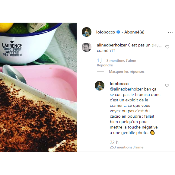 Instagram Laurence Boccolini le 23 septembre 2019