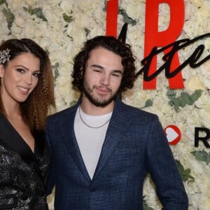 Iris Mittenaere (ambassadrice de la marque Morgan, Miss France 2016 et Miss Univers 2016) et Anthony Colette à la soirée de lancement la nouvelle collection Iris Mittenaere for Morgan (Morgandetoi), Sortie officielle le 03.04.2019, à La Maison des Centraliens à Paris, France, le 14 mars 2019. © Rachid Bellak/Bestimage