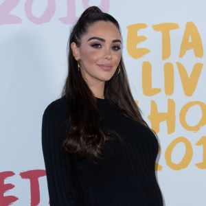 Nabilla Benattia (enceinte) - Photocall - Etam Live Show 2019 au Stade Roland Garros à Paris le 24 septembre 2019. © Rachid Bellak / Bestimage