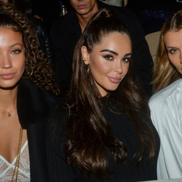 Nabilla Bennatia (enceinte) et Chloé Lecareux - Etam Live Show 2019 au Stade Roland Garros à Paris le 24 septembre 2019. © Cyril Moreau / Veeren / Bestimage