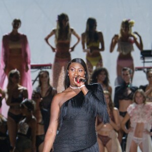 Aya Nakamura participe à l'Etam Live Show 2019 au Stade Roland Garros à Paris le 24 septembre 2019.