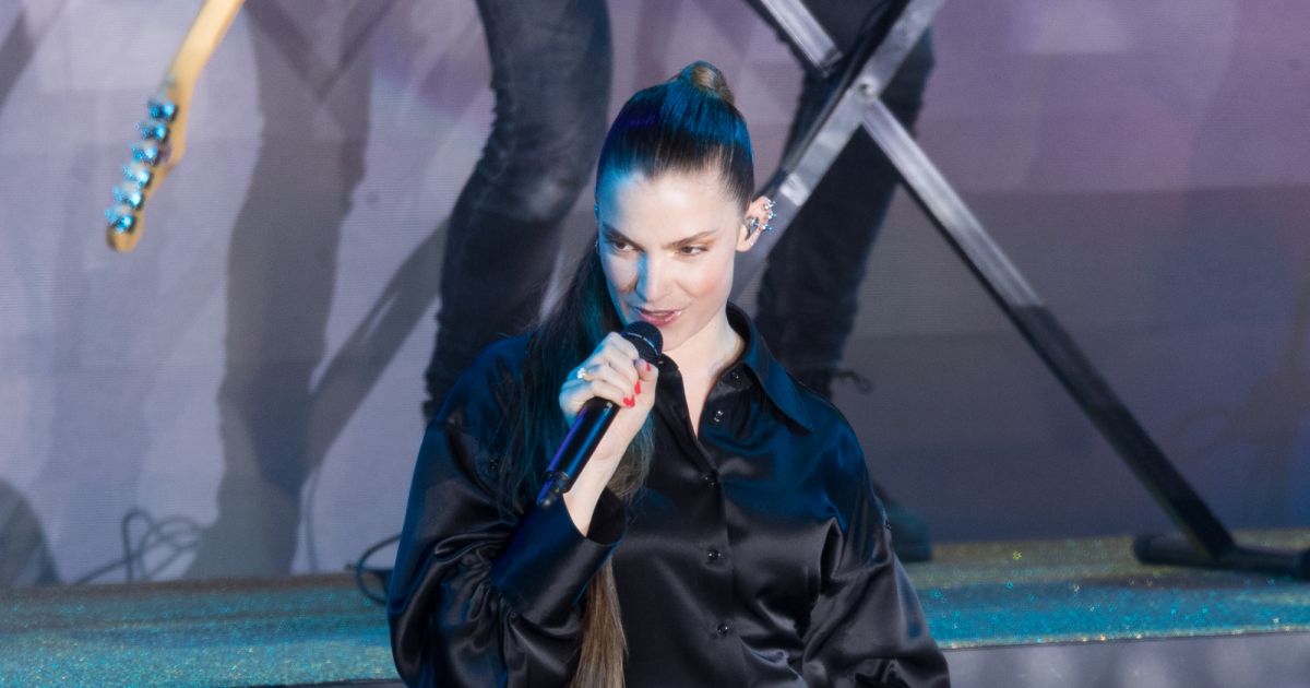 Claire Laffut - Etam Live Show 2019 au Stade Roland Garros à Paris le