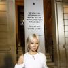 Soo Joo Park assiste au vernissage de l'exposition "A Tribute to Karl Lagerfeld: The White Shirt Project". Paris, le 25 septembre 2019.