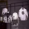 Vernissage de l'exposition "A Tribute to Karl Lagerfeld: The White Shirt Project". Paris, le 25 septembre 2019.