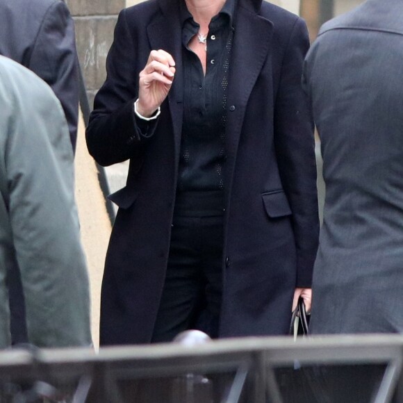 Claude Chirac - Obsèques de Laurence Chirac, la fille de Jacques et Bernadette Chirac en la chapelle de Jésus-Enfant de la basilique Sainte-Clotilde à Paris, le 16 avril 2016. © Crystal Pictures/Bestimage  Funeral of Laurence Chirac (elder daughter of Former president Jacques Chirac and Bernadette Chirac) held at chapel of Jesus-Children of the Sainte-Clotilde Basilica in Paris, France on April 16, 2016.16/04/2016 - Paris