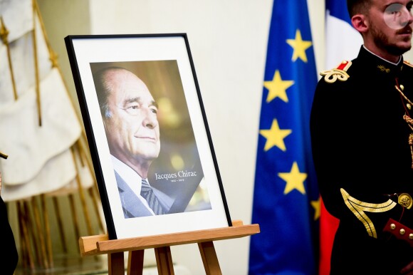 Hommage à l'ancien Maire de Paris et président de la République, Jacques Chirac au palais de l'Elysée à Paris, France, le 26 septembre 2019. © Jean-Baptiste Autissier/Panoramic/Bestimage