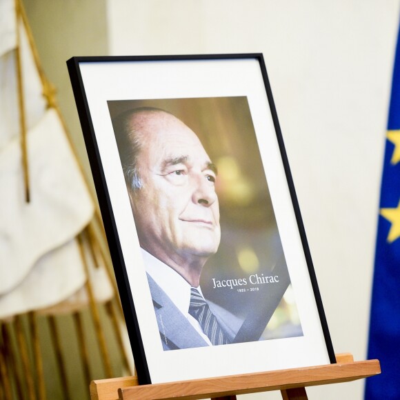 Hommage à l'ancien Maire de Paris et président de la République, Jacques Chirac au palais de l'Elysée à Paris, France, le 26 septembre 2019. © Jean-Baptiste Autissier/Panoramic/Bestimage