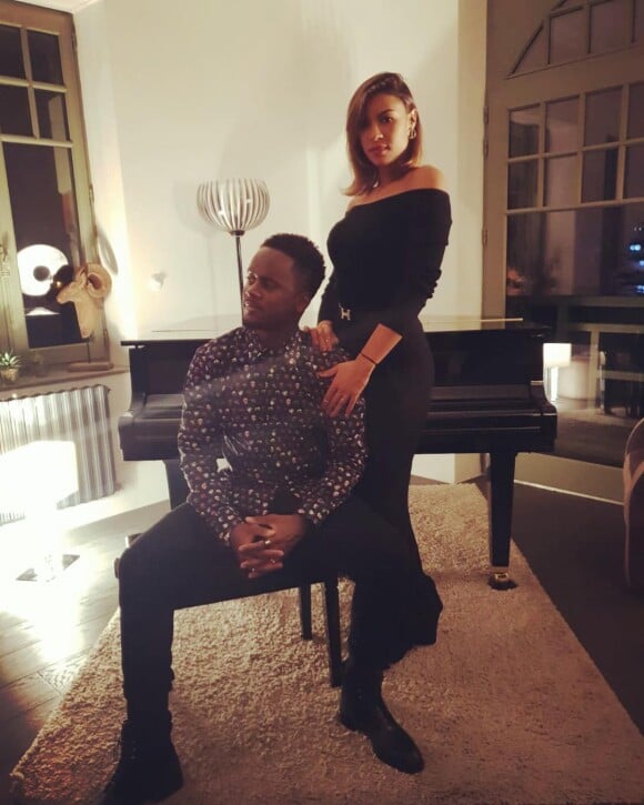 Black M et sa compagne Léa Djadja sur Instagram.