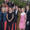 Les membres du jury: James Watkins, Michael Caton-Jones, Danièle Thompson, Sandrine Bonnaire (présidente du jury), Sami Bouajila, Raphaël Personnaz, Aurélie Saada, Jane Horrocks, Sveva Alviti lors de la cérémonie d'ouverture du 30ème festival du film britannique de Dinard, France, le 26 septembre 2019. © Jeremy Melloul/Bestimage