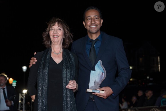 Bennett Mcghee, Ruth Sheen, Hitchcock du meilleur scenario - Cérémonie de clôture du 30ème Festival du Film de Dinard. 28 septembre 2019 © Jéremy Melloul / Bestimage