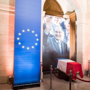 Hommage à Jacques Chirac aux Invalides le 29 septembre 2019. © Cyril Moreau/Bestimage