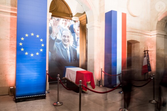 Hommage à Jacques Chirac aux Invalides le 29 septembre 2019. © Cyril Moreau/Bestimage