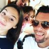 Norbert Tarayre avec ses filles, sur Instagram, le 15 septembre 2019