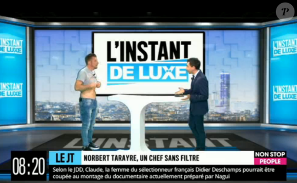 Norbert Tarayre dévoile son incroyable perte de poids sur Non Stop People, le 30 septembre 2019