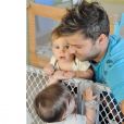 Ricky Martin et ses enfants sur Instagram.
