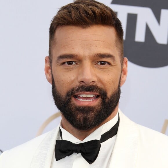 Ricky Martin - Photocall - 25ème cérémonie annuelle des Screen Actors Guild Awards au Shrine Audritorium à Los Angeles, le 27 janvier 2019.