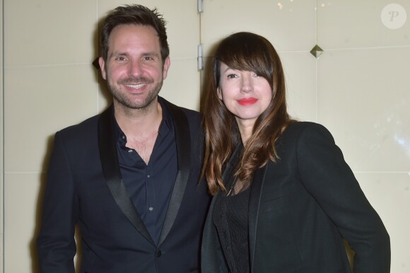 Christophe Michalak et sa femme Delphine McCarty à la soirée "Gala du Coeur" donné au profit de l'association Mécénat Chirurgie Cardiaque à la Salle Gaveau. Paris, le 1er février 2018. © Giancarlo Gorassini/Bestimage