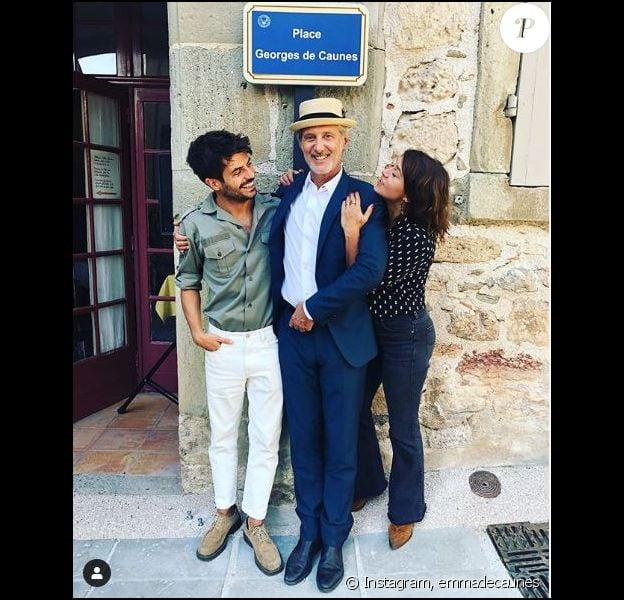 Antoine de Caunes et ses enfants, Instagram le 30 septembre 2019.