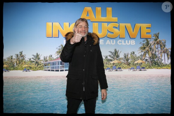 Exclusif - Gilles Verdez - Avant-première du film "All Inclusive" au Gaumont Opéra à Paris le 3 février 2019. © Alain Guizard/Bestimage