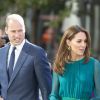 Le prince William et Kate Middleton arrivent au centre culturel Aga Khan à Londres, le 2 octobre 2019. Sur place, le couple princier a été accueilli par le prince Karim Aga Khan IV.
