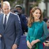 Le prince William et Kate Middleton arrivent au centre culturel Aga Khan à Londres, le 2 octobre 2019. Sur place, le couple princier a été accueilli par le prince Karim Aga Khan IV.