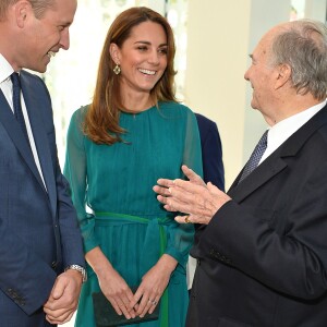 Kate Catherine Middleton, duchesse de Cambridge, et le prince William, duc de Cambridge, en visite au centre Aga Khan à Londres. Le 2 octobre 2019