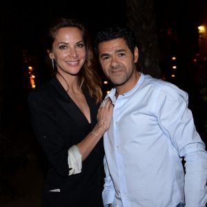 Exclusif - Mélissa Theuriau avec son mari Jamel Debbouze assistent à la fête de clôture du 9ème festival "Marrakech du Rire 2018" au Palais Bahia de Marrakech au Maroc le 15 juin 2019. © Rachid Bellak/Bestimage