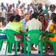 Le prince Harry, duc de Sussex, visite le centre de santé Mauwa de Blantyre, au Malawi, lors de la neuvième journée de la visite royale en Afrique. Blantyre, le 1er Octobre 2019.