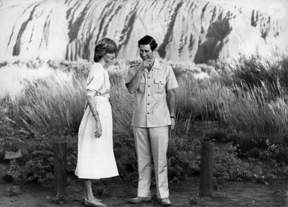 Diana et le prince Charles en Australie en 1983.