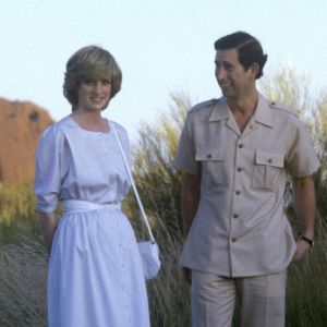 Diana et le prince Charles en Australie en 1983.