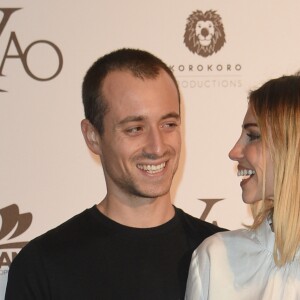 Alexandra Rosenfeld et son compagnon Hugo Clément - Avant-première du film "Yao" au cinéma Le Grand Rex à Paris le 15 janvier 2019. © Coadic Guirec/Bestimage