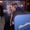 Valentin Léonard et sa compagne Rachel Legrain-Trapani (Miss France 2007) lors de la soirée de réouverture de la boutique "Breitling", située rue de la Paix. Paris, le 3 octobre 2019. © Rachid Bellak/Bestimage