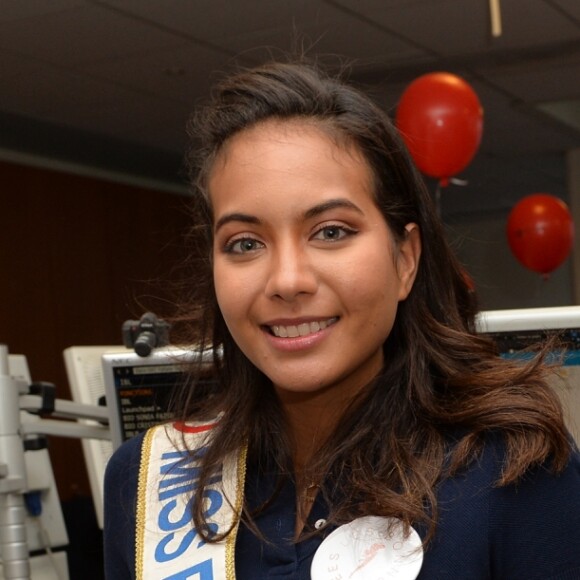 Vaimalama Chaves, Miss France 2019 à l'opération Charity Day chez Aurel BCG partners à Paris le 11 septembre 2019. © Veeren / Bestimage