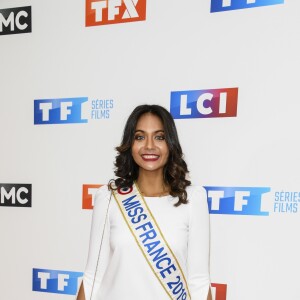 Vaimalama Chaves (Miss France 2019) - Soirée de rentrée 2019 de TF1 au Palais de Tokyo à Paris, le 9 septembre 2019. © Pierre Perusseau/Bestimage