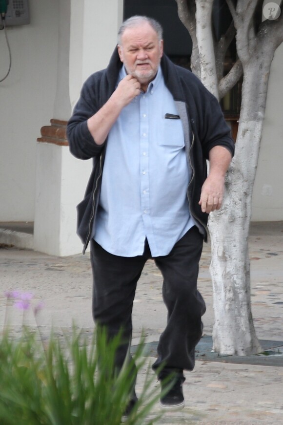 Exclusif - Thomas Markle, père de la duchesse Meghan de Sussex, à Rosarito au Mexique en février 2019.