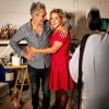 Marilou Berry pose avec son père Philippe Berry, sur Instagram, le 17 juin 2018.