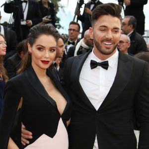 Nabilla Benattia (enceinte) et son mari Thomas Vergara - Montée des marches du film "A Hidden Life" lors du 72ème Festival International du Film de Cannes, le 19 mai 2019. © Denis Guignebourg/Bestimage