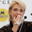 Asia Argento en conférence de presse lors du 52ème festival international du film fantastique à Sitges le 6 octobre 2019.